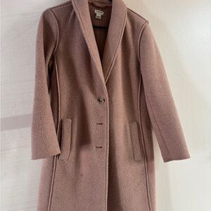 J. Crew Mauve Teddy Jacket